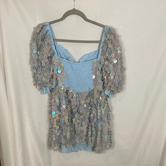 Buddy Love Pastel Floral Dress - Picture 3 of 3